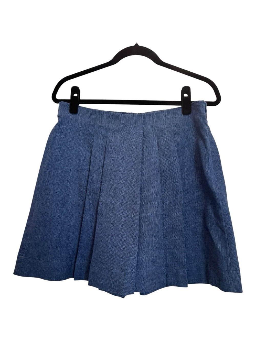 Banana Republic Linen Blend Herringbone Culotte Shorts NWT Size M - Picture 5 of 9